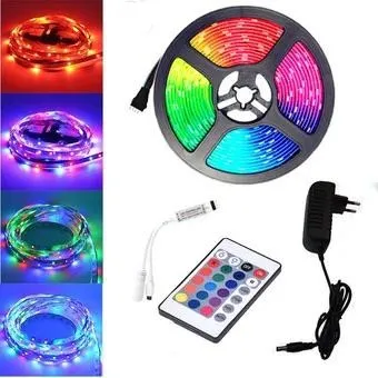 Cinta Luz Led Control Remoto RGB 10 Metros 2 Rollos